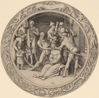Die Verspottung Christi von Lucas van Leyden