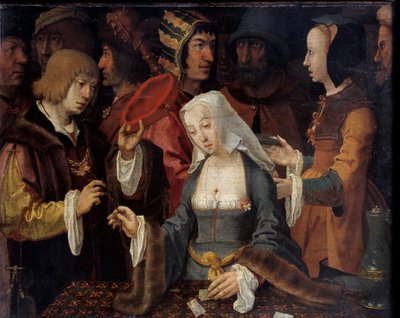 Die Kartenspieler von Lucas van Leyden