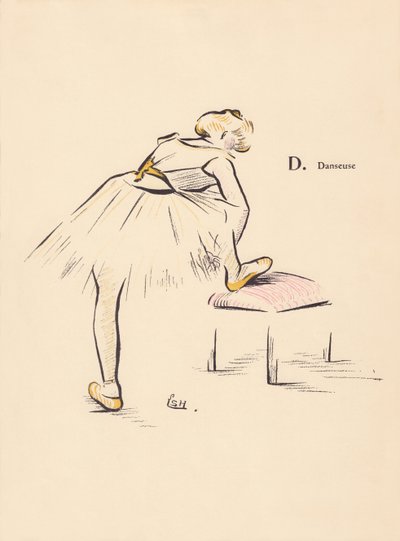 D. Tänzer von Lucien L. (active 1904) Henreaux