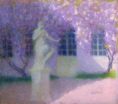 Blauregen, ca. 1922 von Lucien Levy Dhurmer