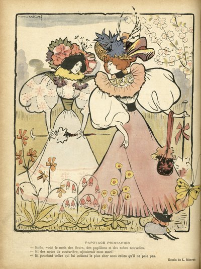 Illustration in Le Rire von Lucien Metivet