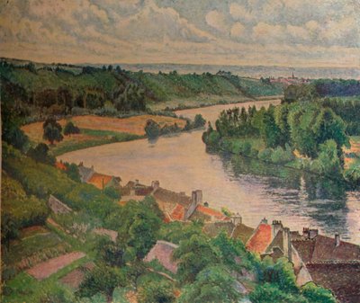 La Frette und Sartrouville von Lucien Pissaro