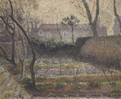 Raureif, Chiswick, 1906 von Lucien Pissarro