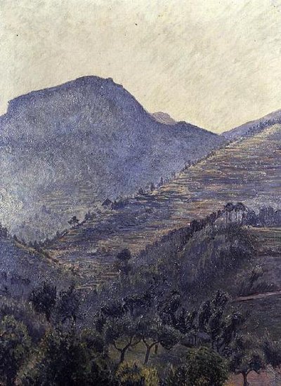 La Bau, Sonnenuntergang von Lucien Pissarro