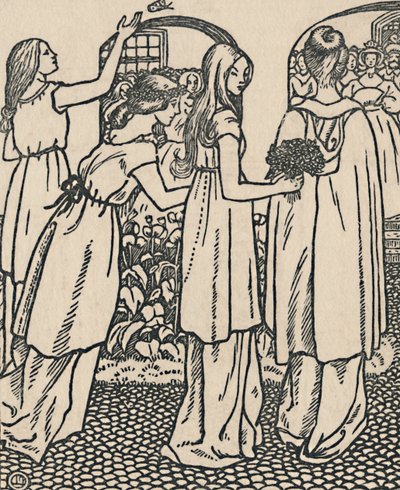 Dornröschen, 1919 von Lucien Pissarro