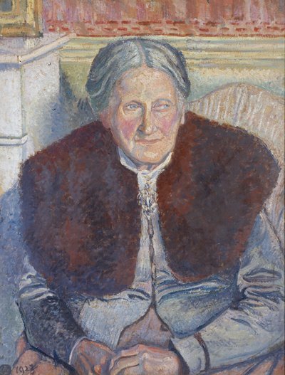 Mme Camille Pissarro, 1923 von Lucien Pissarro