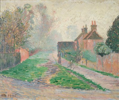 Novembermorgen in Epping von Lucien Pissarro