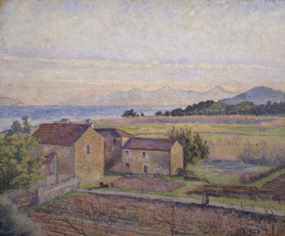 Rade de Bormes von Lucien Pissarro