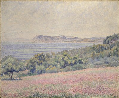 Disteln, Le Brusq, 1925 von Lucien Pissarro