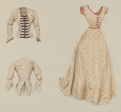 Kleid von Lucien Verbeke