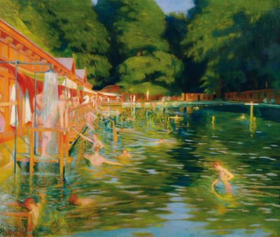 Schwimmbad von Ludwig Ferdinand Graf