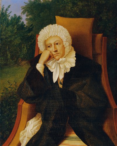 Dame im Lehnstuhl von Ludwig Ferdinand Schnorr von Carolsfeld