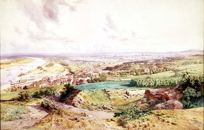 Wien vom Norden von Ludwig Hans Fischer