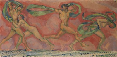 Tanzfries, 1912 von Ludwig von Hofmann