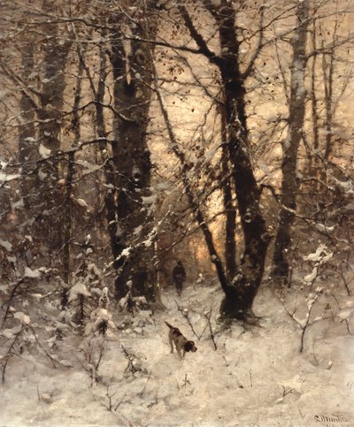 Winterdämmerung, 1891 von Ludwig Munthe