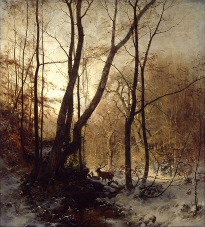 Winter in Deutschland von Ludwig Munthe
