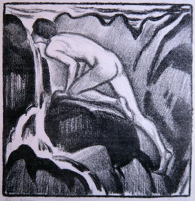 Brunnengetränk von Ludwig von Hofmann