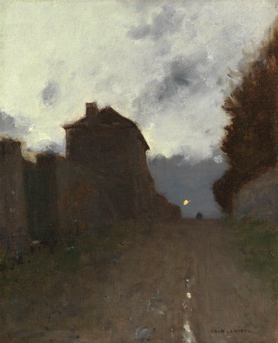 Montmartre bei Dämmerung von Luigi Loir