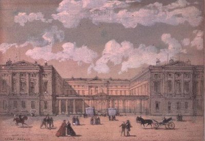 Blick auf Versailles von Luigi Loir