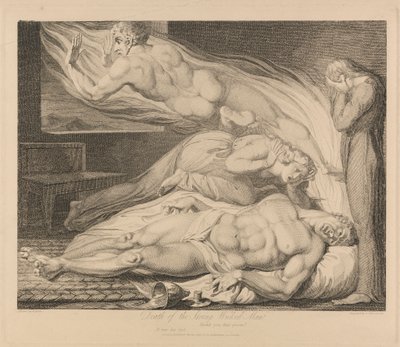 Tod des starken bösen Mannes von Luigi Schiavonetti