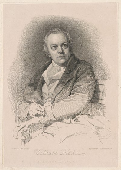 William Blake von Luigi Schiavonetti, after Thomas Phillips, R.A.