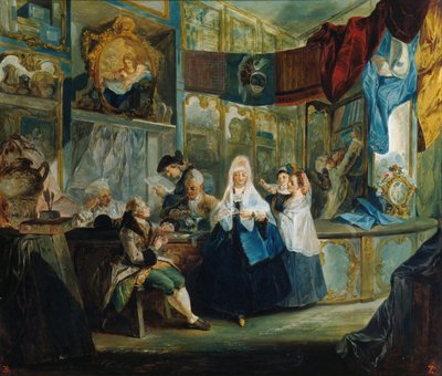 Der Laden, 1772 von Luis Paret y Alcazar