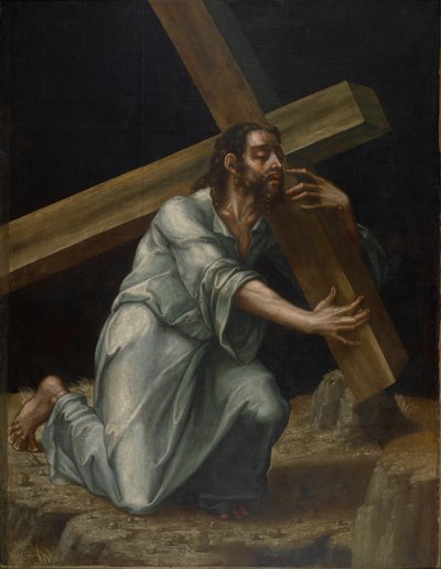 Christus trägt das Kreuz von Luis de Morales