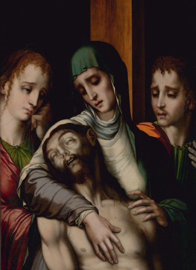 Die Beweinung, ca. 1560 von Luis de Morales