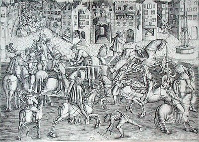 Das Turnier, ca. 1500 von MZ Master