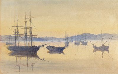 Sonnenuntergang, Konstantinopel von M. Baillie Hamilton