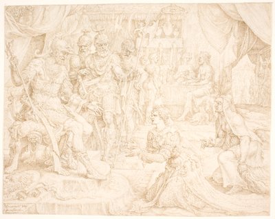 Judith vor Holofernes von Maarten van Heemskerck