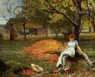 Der Apfelwein-Orchard, 1890 von Robert Walker Macbeth