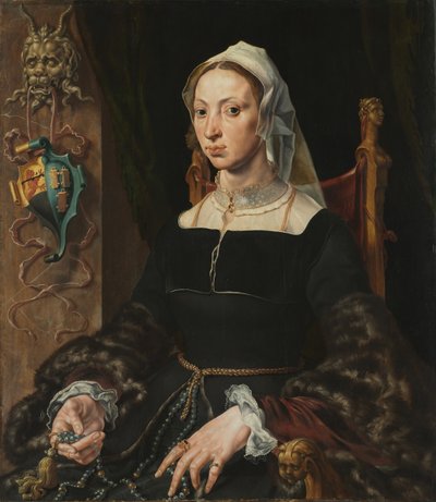 Porträt von Machtelt Suijs von Maerten van Heemskerck