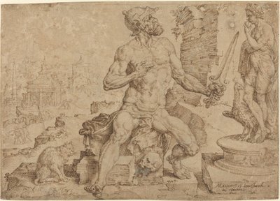 Simeon der Patriarch von Maerten van Heemskerck