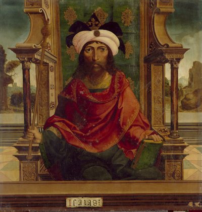 Der Prophet Jesaja, ca. 1525 von Maestro de Becerril