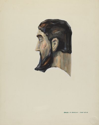 Bulto, ca. 1938 von Majel G. Claflin