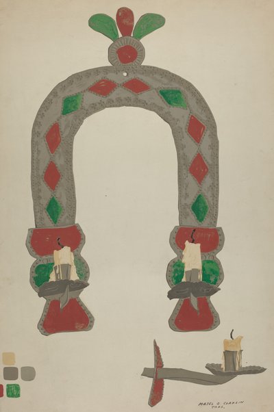 Kerzenhalter von Majel G. Claflin