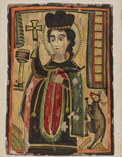 Retablo - St. Procopio von Majel G. Claflin