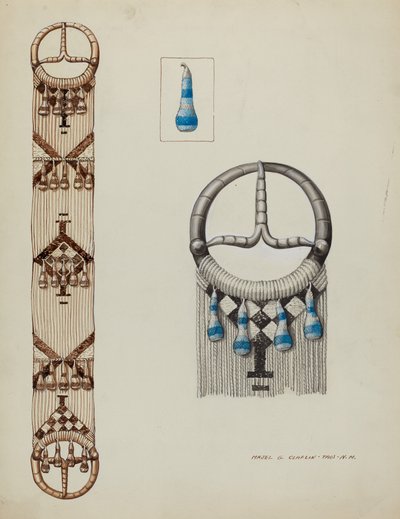 Spanischer Sattel, ca. 1937 von Majel G. Claflin