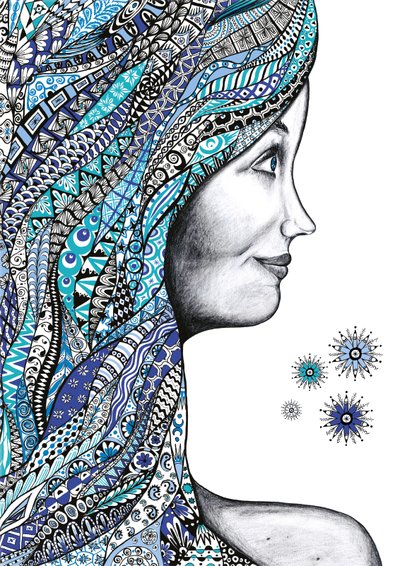 Blaue Haare von MandalaSensual