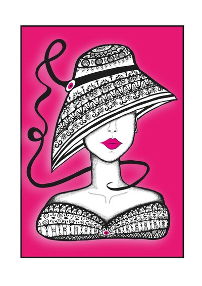 Dame in Rosa von MandalaSensual