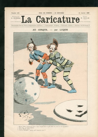 La Caricature (1880) von Manuel Luque