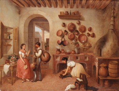 In der Küche der Hacienda von Manuel Serrano