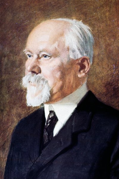 Porträt von Raymond Poincare (Bar-le-Duc) von Marcel Andre Baschet