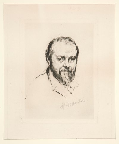 Porträt von J.J. Henner von Marcellin Desboutin
