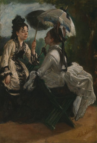Das Gespräch, 1875-79 von Marcellin Desboutin