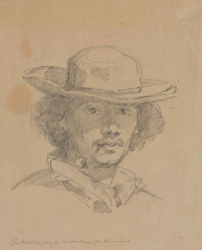 Selbstporträt von Marcellin Gilbert Desboutin