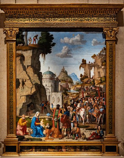 Anbetung der Weisen von Marcello Fogolino