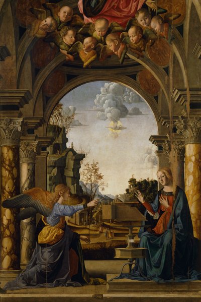 Verkündigung von Marco Palmezzano