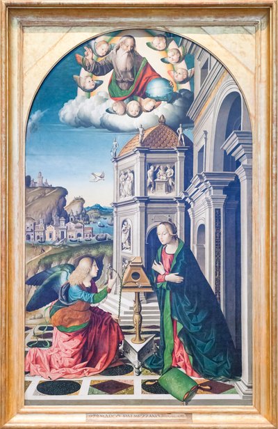 Die Verkündigung von Marco Palmezzano